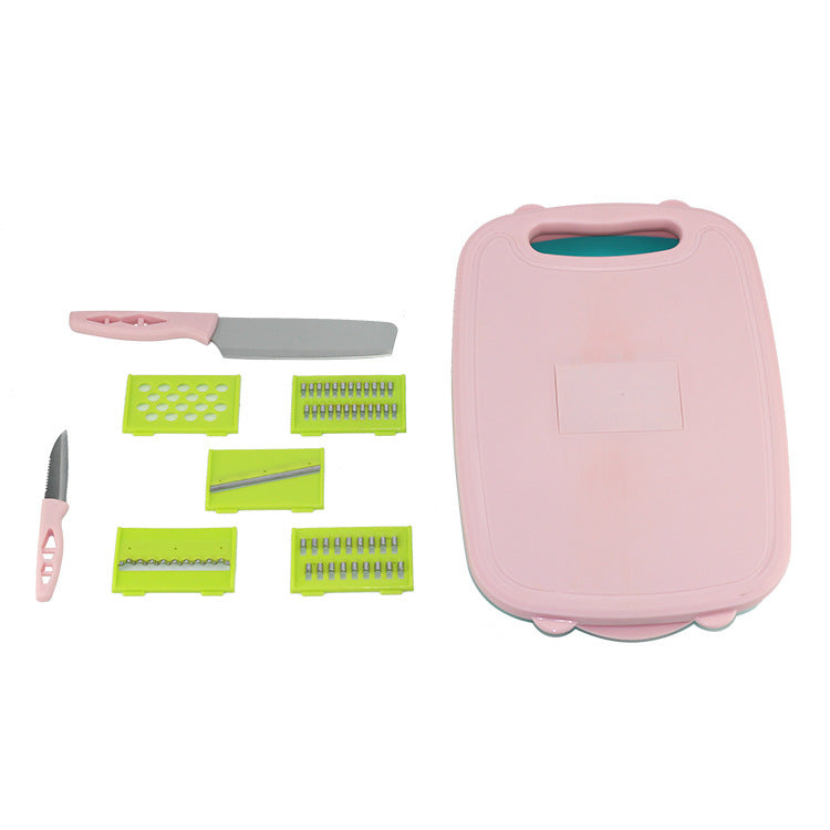 Imagen del producto: Tabla de cortar plegable multifunción con escurridor