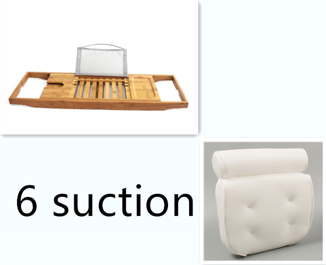 Imagen del producto: Almohada de spa para bañera con ventosas
