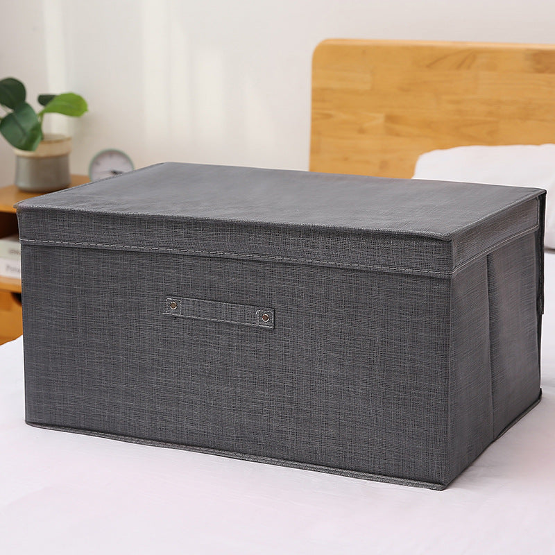 Imagen del producto: Caja de almacenaje plegable de tela · Organiza ropa y juguetes