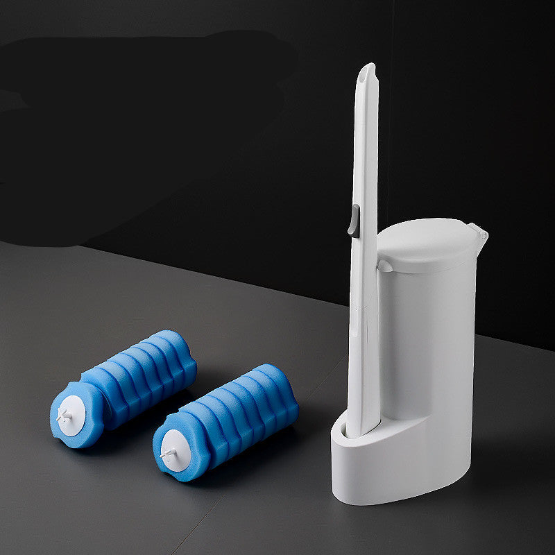 Escobilla de baño desechable con soporte ventilado