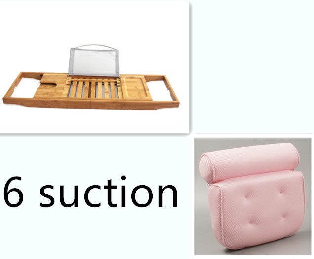 Imagen del producto: Almohada de spa para bañera con ventosas