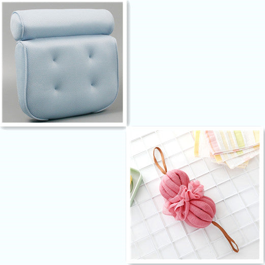 Imagen del producto: Almohada de spa para bañera con ventosas