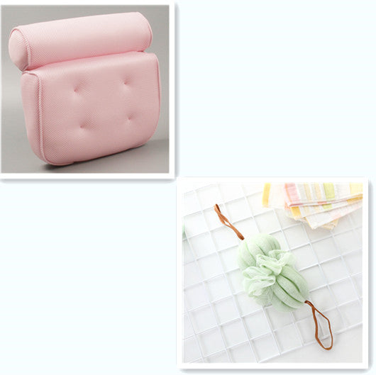 Imagen del producto: Almohada de spa para bañera con ventosas