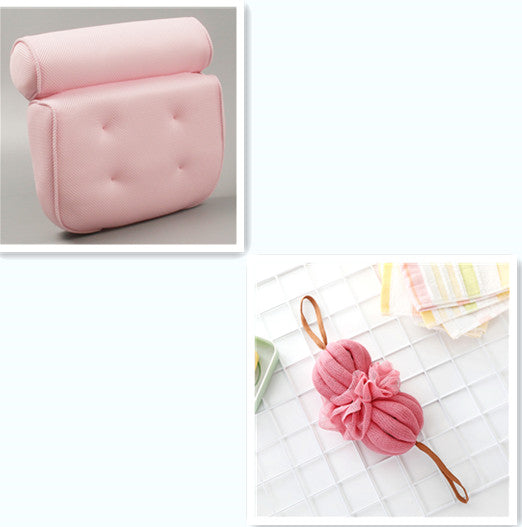 Imagen del producto: Almohada de spa para bañera con ventosas