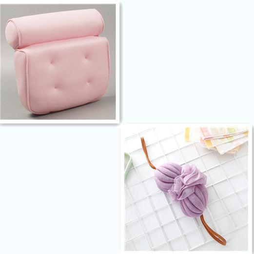 Imagen del producto: Almohada de spa para bañera con ventosas
