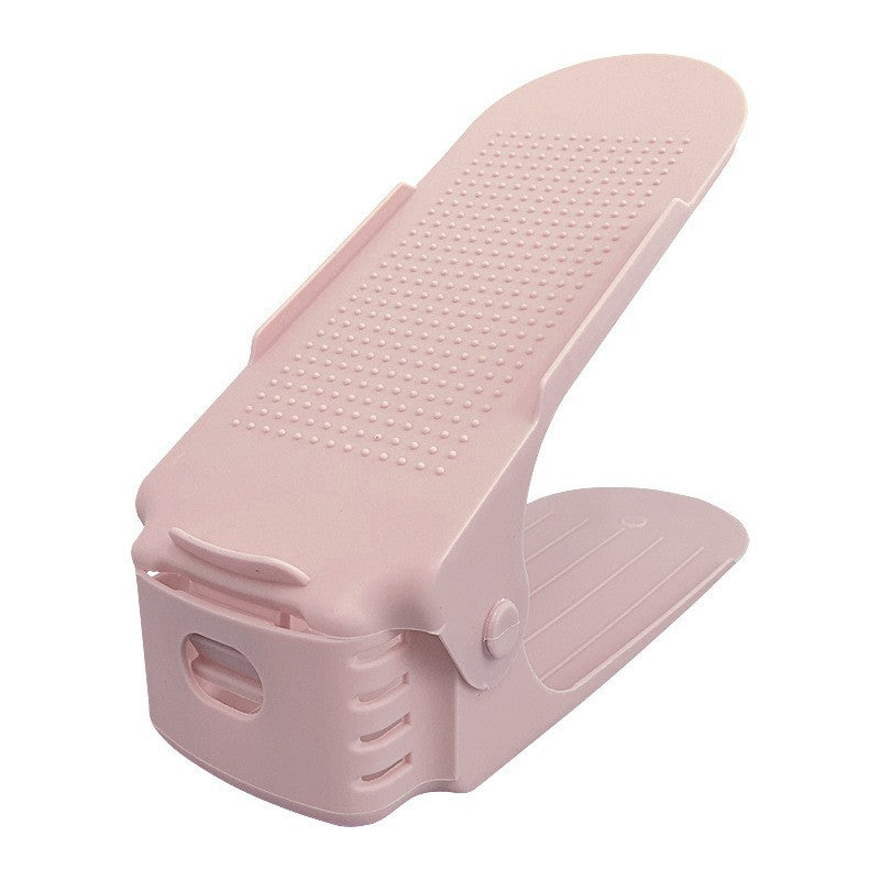 Imagen del producto: Zapatero apilable de plástico · Doble estante