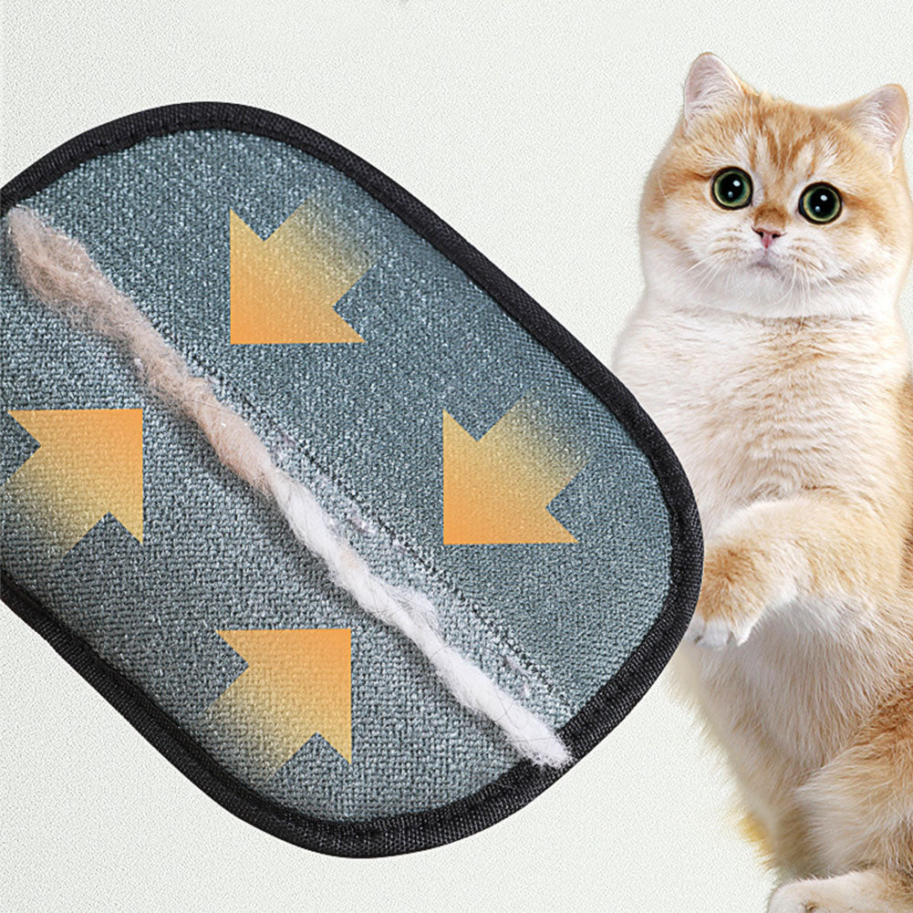 Imagen del producto: Guante quitapelos para mascotas · Doble cara