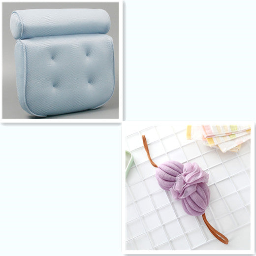 Imagen del producto: Almohada de spa para bañera con ventosas