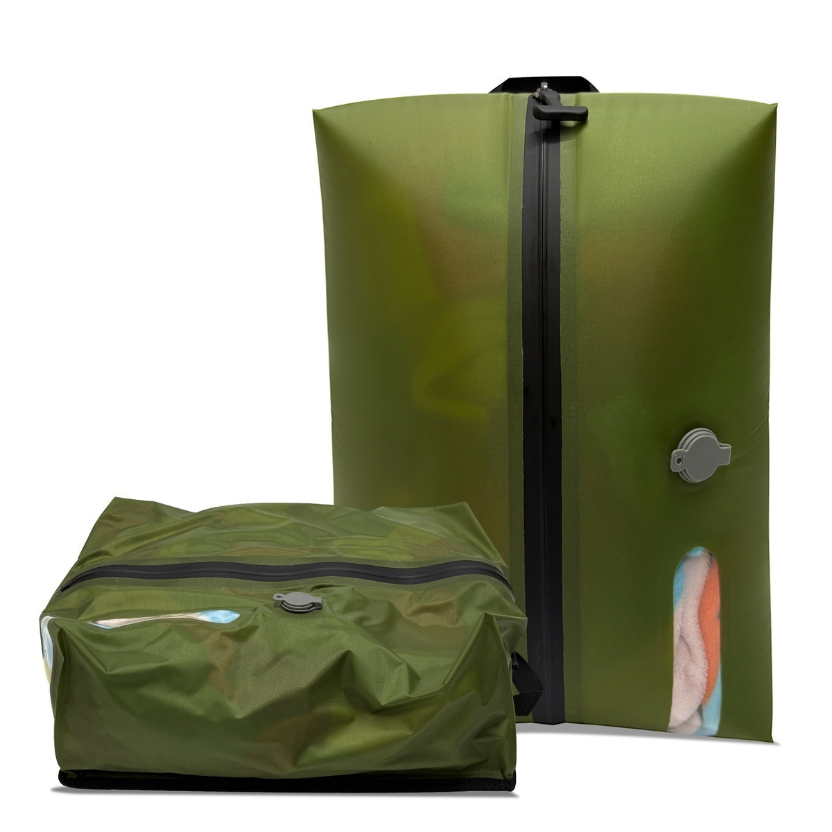 Imagen del producto: Bolsas de vacío reutilizables · Ahorra espacio
