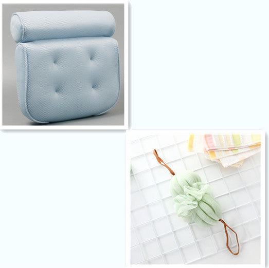 Imagen del producto: Almohada de spa para bañera con ventosas