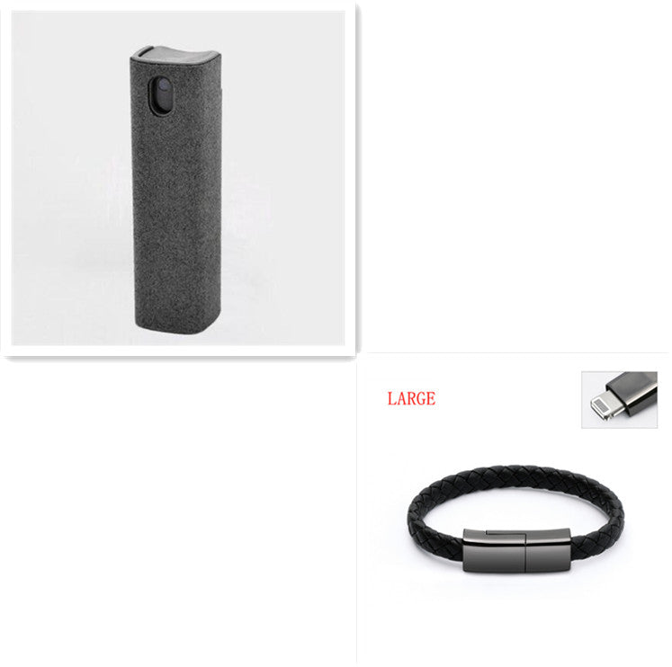 Imagen del producto: Kit limpiapantallas 2 en 1 con paño de microfibra