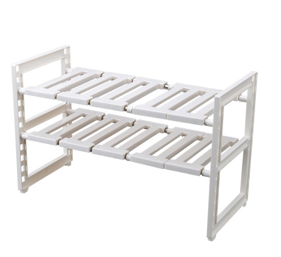Imagen del producto: Estante extensible de 2 niveles para bajo fregadero