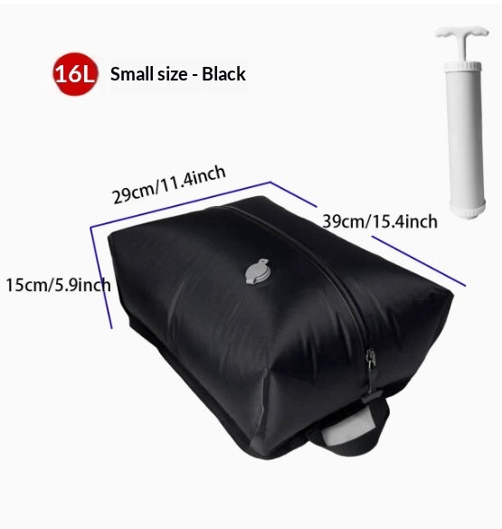 Imagen del producto: Bolsas de vacío reutilizables · Ahorra espacio