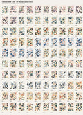 Muestrario de 100 láminas digitales de mosaicos art déco de CasaClave