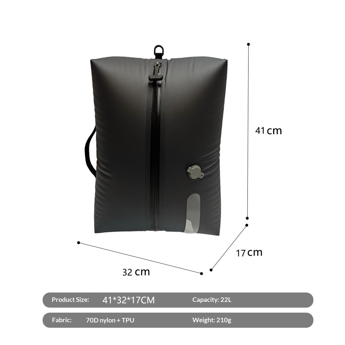Imagen del producto: Bolsas de vacío reutilizables · Ahorra espacio