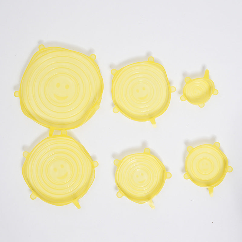 Imagen del producto: Tapas elásticas reutilizables de silicona