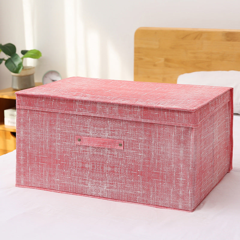 Imagen del producto: Caja de almacenaje plegable de tela · Organiza ropa y juguetes