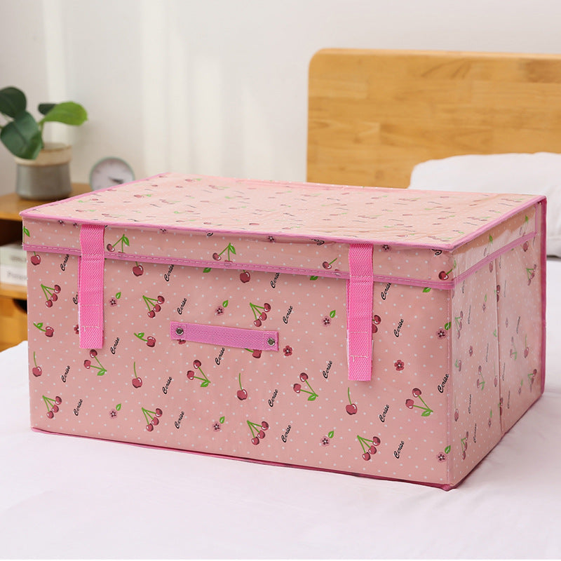 Imagen del producto: Caja de almacenaje plegable de tela · Organiza ropa y juguetes