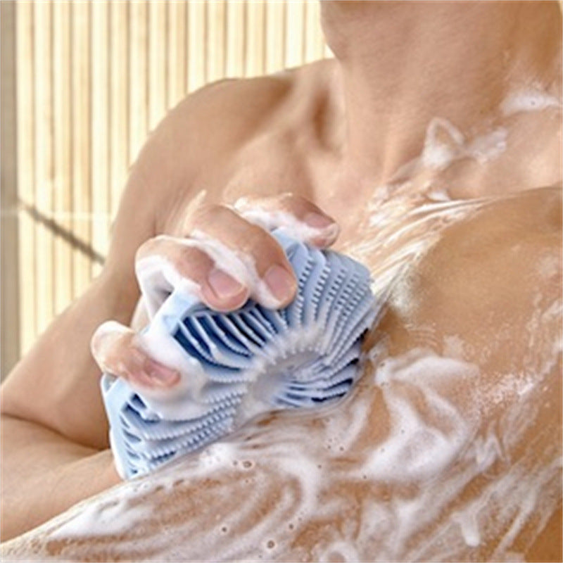 Cepillo corporal de silicona para ducha
