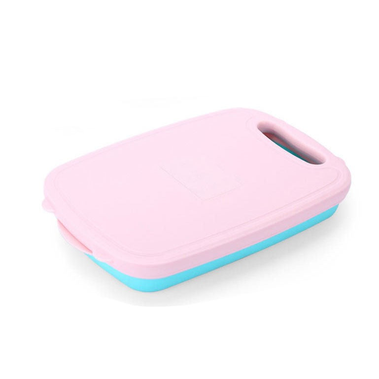 Imagen del producto: Tabla de cortar plegable multifunción con escurridor