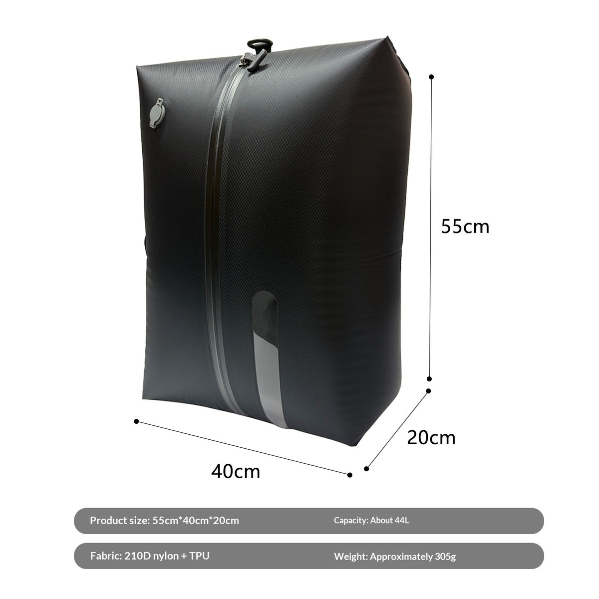 Imagen del producto: Bolsas de vacío reutilizables · Ahorra espacio